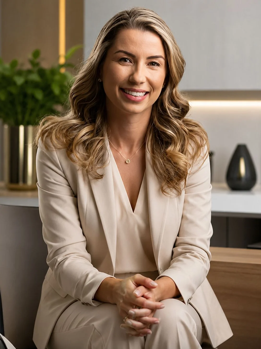 Rita Costa em consultório